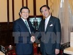 Chủ tịch nước Trương Tấn Sang tiếp Thống đốc tỉnh Kanagawa