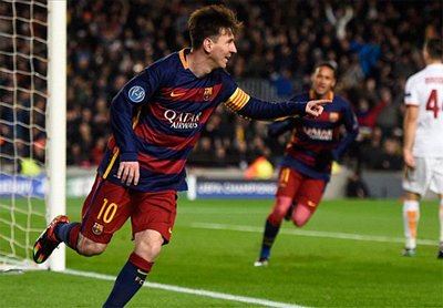 Messi tái xuất trong đội hình chính và lập tức ghi bàn. Ảnh: Reuters