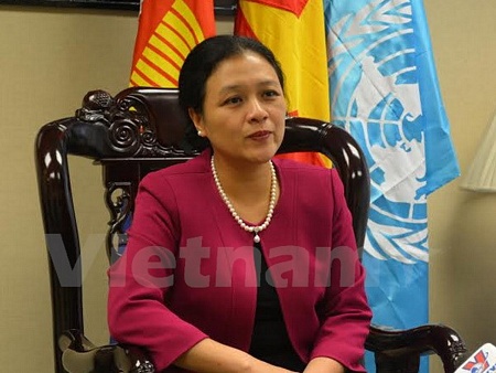 Đại sứ Nguyễn Phương Nga, Trưởng phái đoàn thường trực của Việt Nam tại Liên hợp quốc. (Nguồn: Vietnam+)