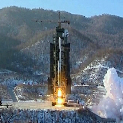 Một vụ phóng tên lửa của Triều Tiên (Ảnh minh họa: AP)