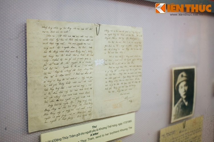 Lá thư liệt sĩ Đặng Thùy Trâm gửi cho người yêu là Khương Thế Hưng, ngày 17/3/1969.