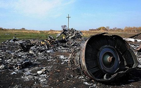 Hiện trường vụ MH-17 bị bắn hạ.