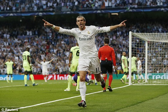 Bale góp công lớn giúp Real Madrid vào chung kết Champions League. (Nguồn: Reuters)