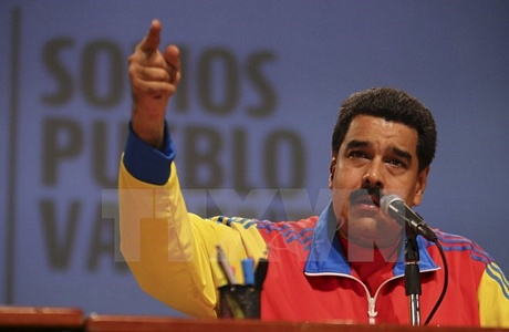 Tổng thống Venezuela Nicolas Maduro. (Nguồn: Reuters/TTXVN)