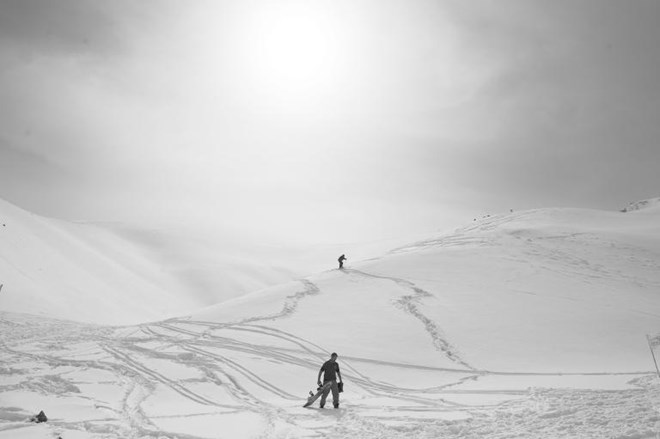 5. Trượt tuyết ở Bamyan, Afghanistan