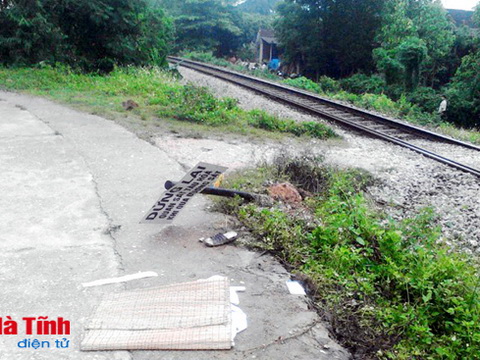  Đoạn đường giao cắt với đường sắt diễn ra vụ tai nạn