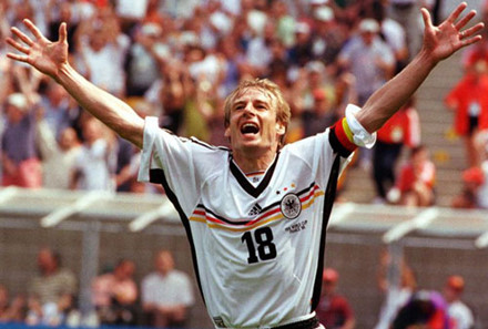   13. Jurgen Klinsmann (Đức, 5 bàn) - EURO 1988, 1992, 1996.