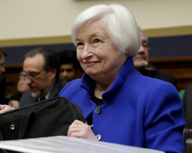 Xếp thứ 3 là Chủ tịch Cục Dự trữ liên bang Mỹ Janet Yellen. (ảnh: Reuters).