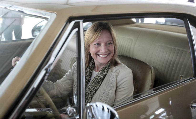 CEO của Tập đoàn General Motors, bà Mary Barra là người phụ nữ quyền lực thứ 5 trên thế giới. (ảnh: Reuters).