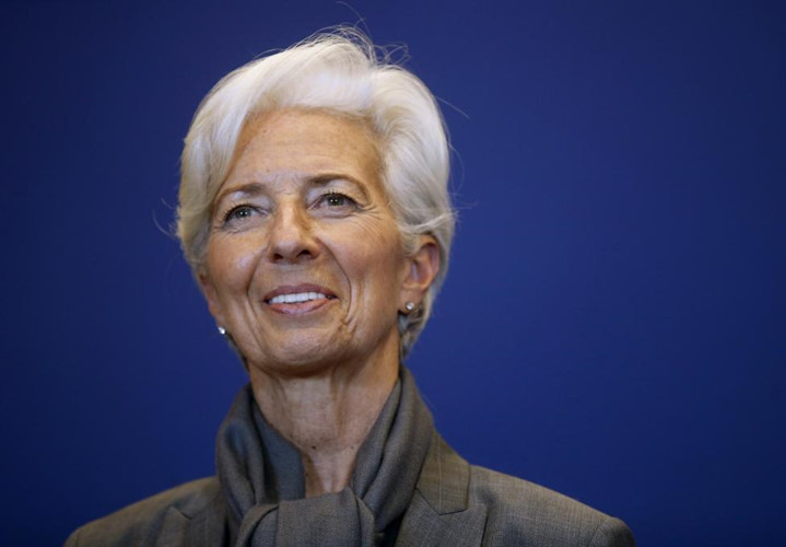 Vị trí thứ 6: Bà Christine Lagarde, giám đốc quản lý Quỹ Tiền tệ quốc tế IMF. (ảnh: Reuters).
