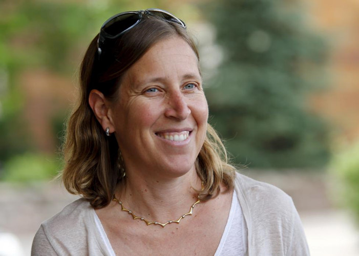 Vị trí thứ 8: Bà Susan Wojcicki, Giám đốc điều hành Youtube cũng tăng 1 bậc trong danh sách năm nay. (ảnh: Reuters).