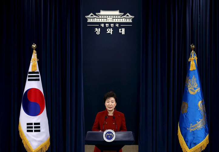 Vị trí thứ 12: Tổng thống Hàn Quốc Park Geun-hye. (ảnh: Reuters).