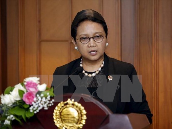 Ngoại trưởng Indonesia Retno Marsudi. (Ảnh: Reuter/TTXVN)