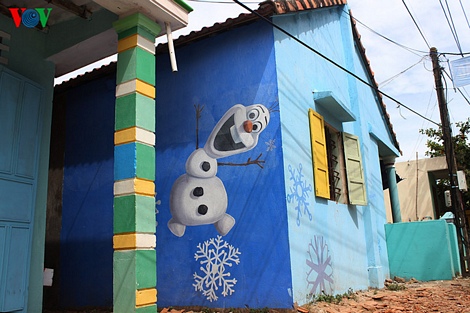 Người tuyết Olaf trong bộ phim hoạt hình nổi tiếng 