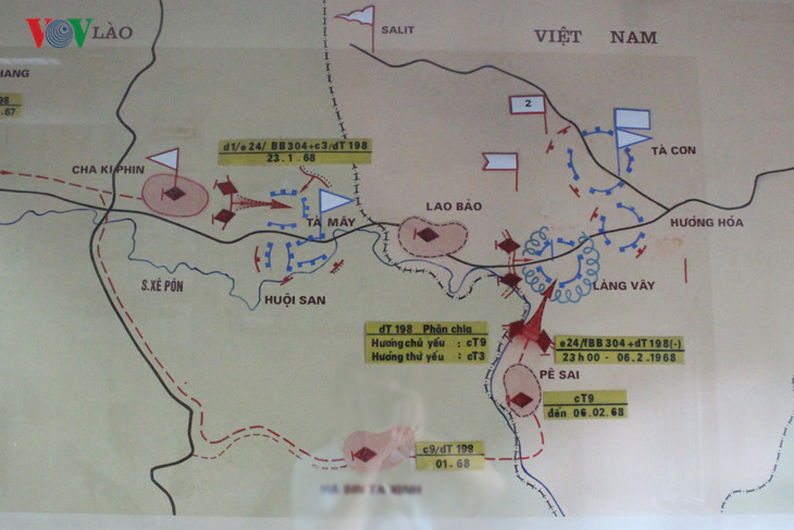 Tăng thiết giáp sử dụng trong chiến dịch Đường 9-Khe Sanh, giai đoạn từ 23/1-7/2/1968. Trận Làng Vây là trận hiệp đồng binh chủng đầu tiên của ta với xe tăng tham gia tấn công căn cứ phòng ngự kiên cố của địch.