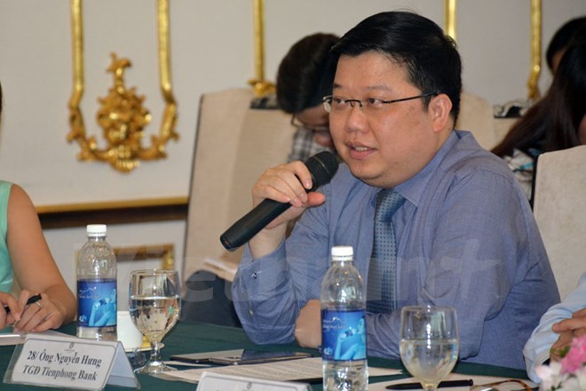 Ông Nguyễn Hưng, Tổng giám đốc Tienphong Bank. (Ảnh: T.H/Vietnam+)