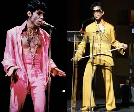 Prince và những bộ trang phục phối màu ton-sur-ton quen mắt