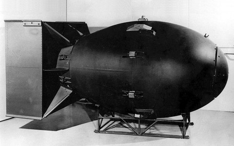 Quả bom mà Sean Smyrichinsky tìm thấy có hình dạng giống hệt quả bom Mark IV mà Mỹ bị thất lạc từ năm 1950. Ảnh: Live Science