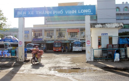 Bến xe TP Vĩnh Long sẽ được nâng cấp trong năm 2017.