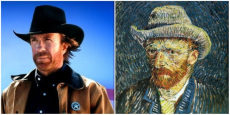 Chuck Norris và Vincent van Gogh