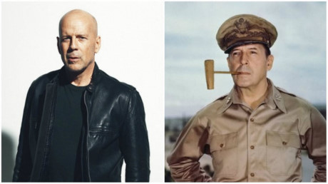 Bruce Willis và Douglas MacArthur