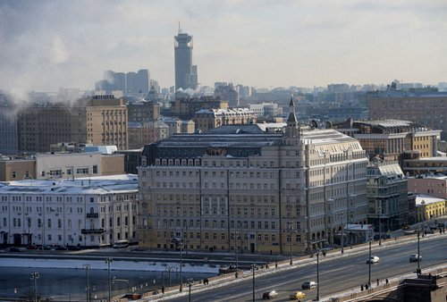 Một góc khác của quảng trường Đỏ nhìn từ tháp Spasskaya.
