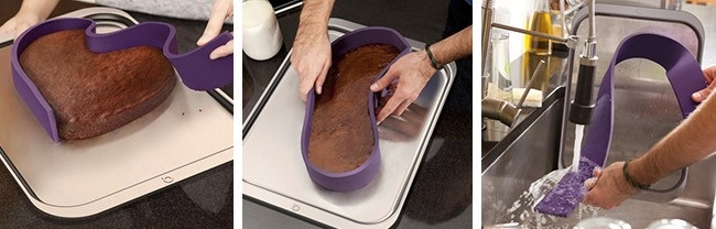 Với khuôn nướng bánh này bạn có thể tạo hình dạng bất kỳ mà bạn thích.