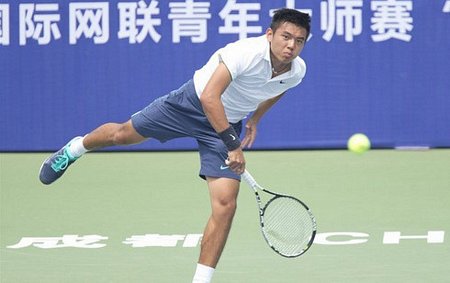 Tay vợt Lý Hoàng Nam (Ảnh: ITF).