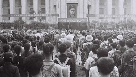 Lễ công bố Lệnh Tổng động viên ở Hà Nội ngày 5/3/1979 đánh quân Trung Quốc