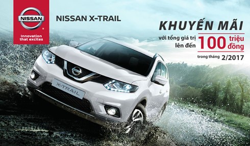 Nissan X-Trail mới ra mắt tại Việt Nam.