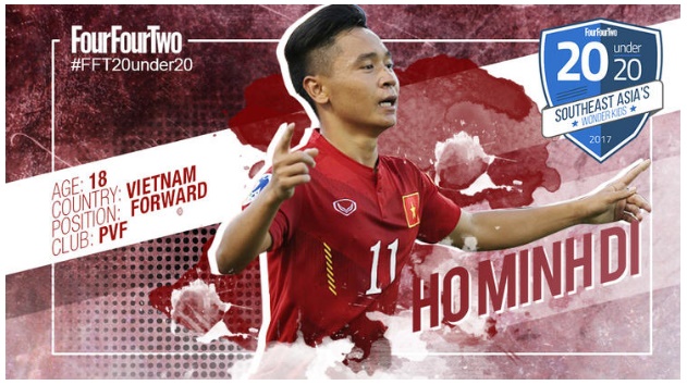 Tạp chí Four Four Two phiên bản Indonesia đã dành rất nhiều lời ngợi khen cho hai tuyển thủ U19 Việt Nam Hà Đức Chinh và Hồ Minh Dĩ.