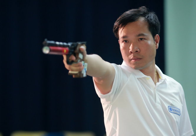 Xạ thủ Hoàng Xuân Vinh dự Cúp bắn súng thế giới 2017 tại Ấn Độ với mục đích kiểm tra đánh giá sau Olympic Rio.