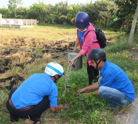  ĐVTN tham gia trồng cây xanh bảo vệ môi trường