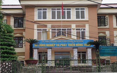 Trụ sở Sở Nông nghiệp và Phát triển nông thôn Thái Nguyên. (Ảnh: KT)