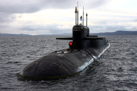 Tàu ngầm hạt nhân Project 667BDRM của Hạm đôi phương Bắc.