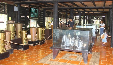 Bảo tàng cà phê của Làng cà phê Trung Nguyên ở TP Buôn Ma Thuột.