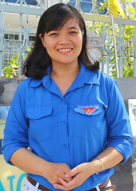 Chị Nguyễn Huỳnh Thu.