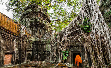 Cambodia: Ngôi đền cổ Angkor Wat với niên đại trên 700 năm được mệnh danh là điểm đến hấp dẫn nhất thế giới năm 2016.