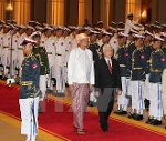 Tổng thống Htin Kyaw: Myanmar và Việt Nam luôn là bạn bè thân thiết