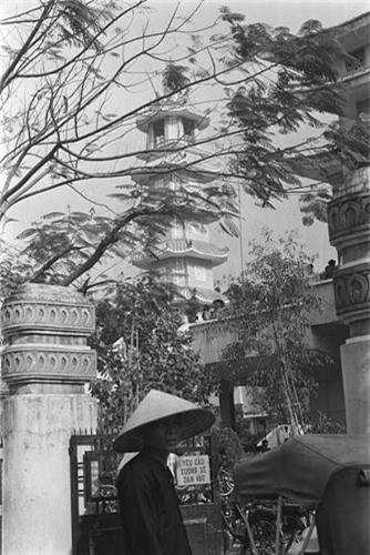 Chùa Xá Lợi ở Sài Gòn trong ảnh chụp vào tháng 3/1964. Ảnh VT