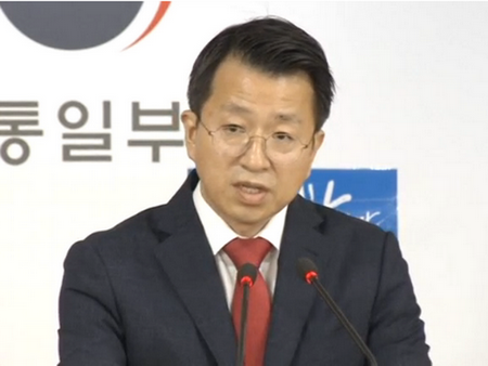 Người phát ngôn Bộ Thống nhất Hàn Quốc Baik Tae-hyun. (Nguồn: Reuters)