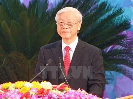 Tổng Bí thư Nguyễn Phú Trọng. Ảnh: Thống Nhất/TTXVN