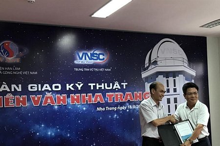 Lễ bàn giao Đài thiên văn Nha Trang.