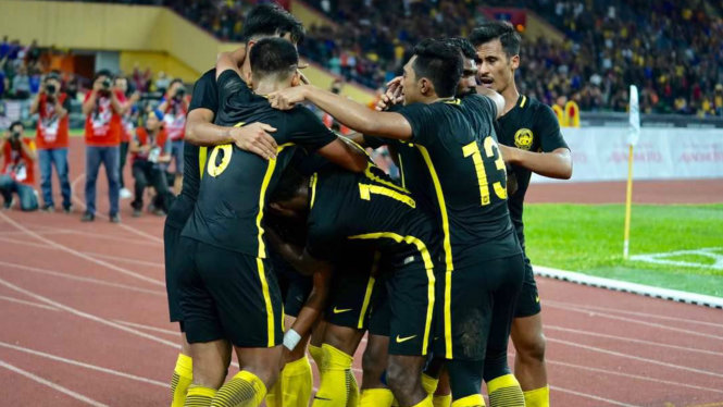   U-22 Malaysia đoạt vé vào bán kết sau chiến thắng trước U-22 Myanmar. Ảnh: GOAL.COM