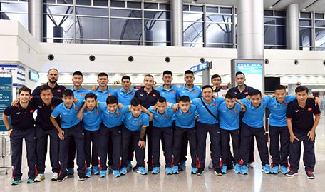 ĐT Futsal Việt Nam lên đường sang Trung Quốc dự giải futsal quốc tế CFA 2017