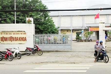 Bệnh viện Đa khoa Phú Quốc nơi xảy ra sự việc (ảnh CTV M.T)