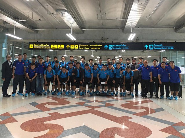 U23 Việt Nam đã có mặt tại Buriram, Thái Lan