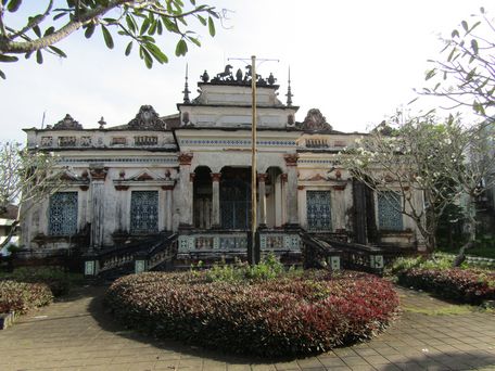 Nhà của ông Hàm Huỳnh Kỳ hiện nay.