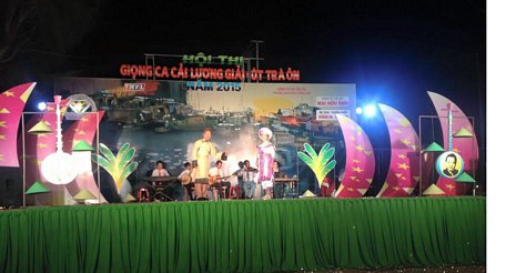 Hội thi Giọng ca cải lương Út Trà Ôn- 1 trong những cuộc thi về ca cổ, cải lương do Đài PT- TH Vĩnh Long tổ chức thành công.