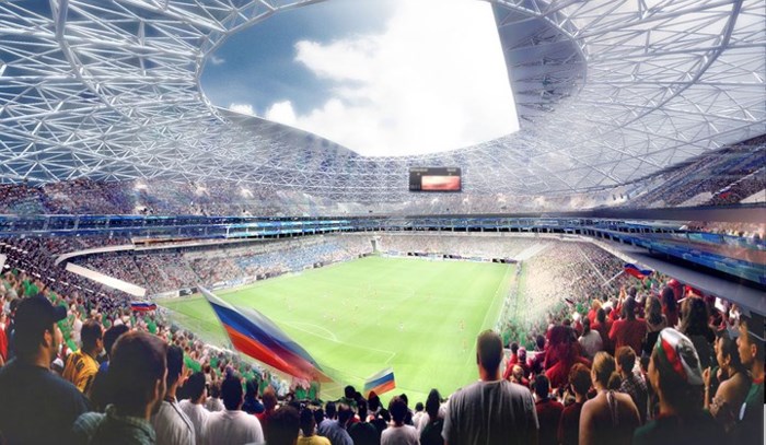 8. Samara Arena | Sức chứa: 45,000 người | Khởi công xây dựng vào năm 2017